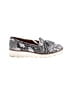 Preston & York Animal Print Silver Flats Size 9 - photo 1