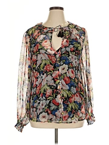 By Anthropologie 3/4 Sleeve Blouse (view 1)