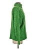 Topshop Solid Green Turtleneck Sweater Size 4 - photo 4