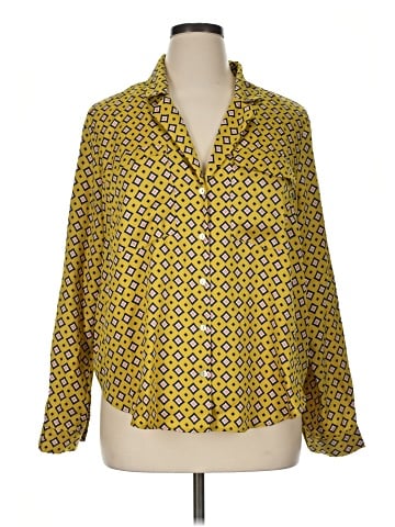 Forever 21 Plus 3/4 Sleeve Blouse (view 1)