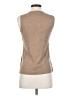 J.Crew Metallic Tan Sleeveless Blouse Size XS - photo 2