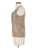 J.Crew Metallic Tan Sleeveless Blouse Size XS - photo 5