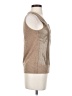 J.Crew Metallic Tan Sleeveless Blouse Size XS - photo 4