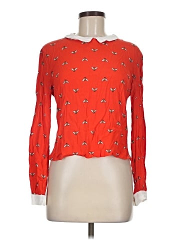 Forever 21 Long Sleeve Blouse (view 1)