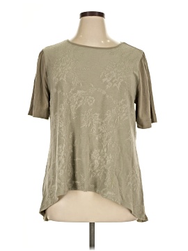 Dg^2 By Diane Gilman Short Sleeve Blouse
