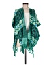 Free People Green Poncho One size - photo 1