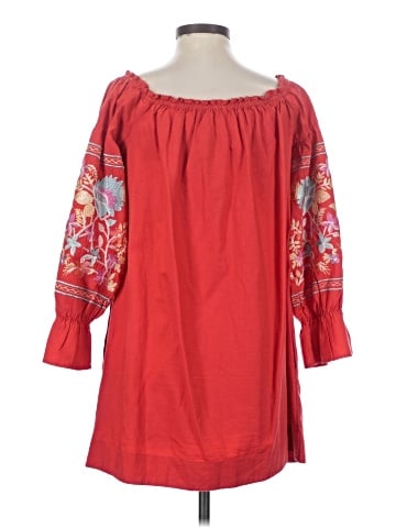 Free People 3/4 Sleeve Blouse (view 2)