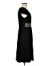 Another Thyme Argyle Black Casual Dress Size 6 - photo 4