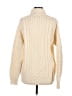 L.L.Bean 100% Wool Ivory Wool Pullover Sweater Size M - photo 2