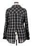 Billy T 100% Lyocell Plaid Gray Long Sleeve Button-Down Shirt Size XXL - photo 2