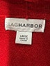 Sag Harbor Red Long Sleeve Top Size L - photo 7