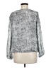 Vince Camuto 100% Polyester Gray Long Sleeve Blouse Size M - photo 2