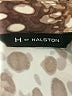 H By Halston Animal Print Brown Long Sleeve Blouse Size M - photo 7