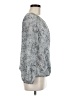 Vince Camuto 100% Polyester Gray Long Sleeve Blouse Size M - photo 4