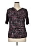 Liz Claiborne Tweed Black 3/4 Sleeve Blouse Size XL - photo 1