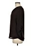 Meraki Polka Dots Brown 3/4 Sleeve Blouse Size M - photo 5