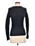 Reiss Metallic Black Turtleneck Sweater Size XS - photo 1