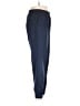 Uniqlo 100% Polyester Solid Blue Track Pants Size L - photo 4