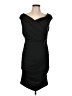 Venus Solid Black Cocktail Dress Size L - photo 1