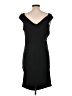 Venus Solid Black Cocktail Dress Size L - photo 2