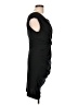 Venus Solid Black Cocktail Dress Size L - photo 4