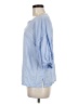 Ann Taylor LOFT Blue 3/4 Sleeve Blouse Size M - photo 5