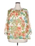 Charter Club 100% Polyester Ivory 3/4 Sleeve Blouse Size 20 - photo 1