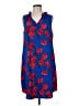 41Hawthorn 100% Polyester Blue Casual Dress Size M - photo 1
