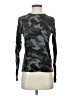 Zadig & Voltaire Camo Gray Long Sleeve Top Size XS - photo 1