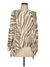 Pol 100% Polyester Ivory Long Sleeve Blouse Size L - photo 1