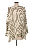 Pol 100% Polyester Ivory Long Sleeve Blouse Size L - photo 2
