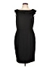 Nine West Solid Black Cocktail Dress Size 10 - photo 1