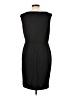Nine West Solid Black Cocktail Dress Size 10 - photo 2