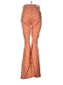 Tinseltown Print Orange Active Pants Size 9 - photo 2