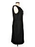 Nine West Solid Black Cocktail Dress Size 10 - photo 4