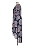 Charming Charlie 100% Polyester Paisley Blue Casual Dress Size XL - photo 5