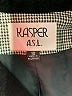 Kasper A.S.L. Houndstooth Gray Blazer Size 10 - photo 6
