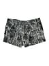 Express 100% Polyester Animal Print Silver Shorts Size 6 - photo 2