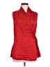 Donna Karan New York 100% Polyester Red Sleeveless Blouse Size M - photo 1
