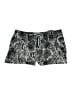 Express 100% Polyester Animal Print Silver Shorts Size 6 - photo 1