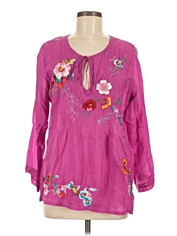 Johnny Was Long Sleeve Blouse (view 1)