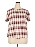 Eddie Bauer Plaid Brown Short Sleeve T-Shirt Size XXL - photo 1