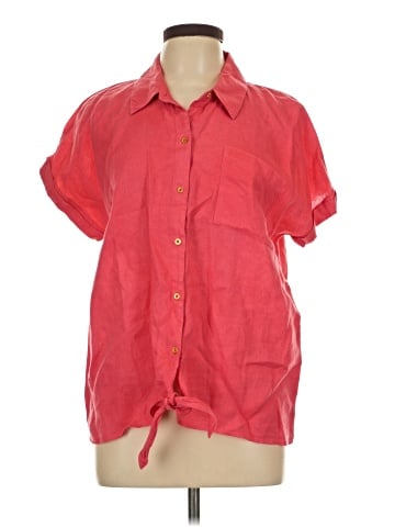 Ellen Tracy Short Sleeve Blouse (view 1)
