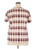 Eddie Bauer Plaid Brown Short Sleeve T-Shirt Size XXL - photo 2