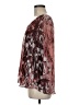 Jennifer Lopez 100% Polyester Burgundy 3/4 Sleeve Blouse Size M - photo 5