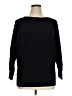 JM Collection Black Long Sleeve Top Size XL - photo 1