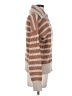 Hem & Thread 100% Acrylic Stripes Brown Pullover Sweater Size S - photo 4