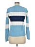 Tommy Hilfiger 100% Cotton Color Block Blue Pullover Sweater Size M - photo 2