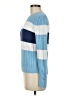 Tommy Hilfiger 100% Cotton Color Block Blue Pullover Sweater Size M - photo 5