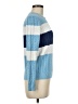 Tommy Hilfiger 100% Cotton Color Block Blue Pullover Sweater Size M - photo 4